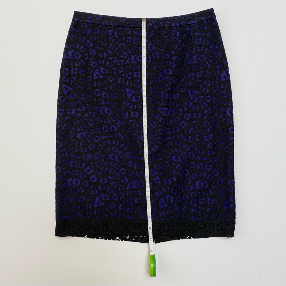 Banana Republic Factory Black Lace Pencil Skirt: size 2 - Picture 5 of 6